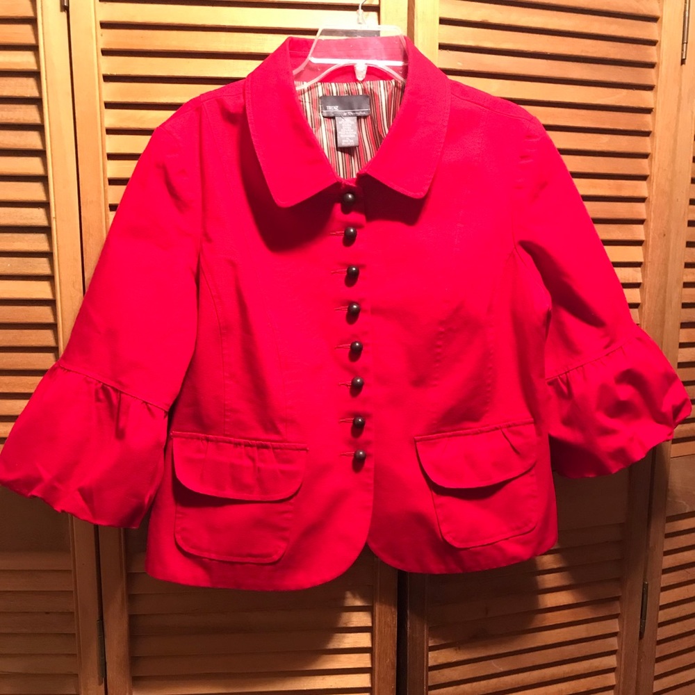 Trenz by Teresa Trenz Red Blazer
